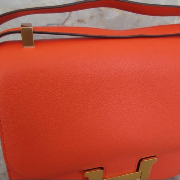 Orange Designer Women's Bag - Picture 5 of 9